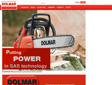 Tablet Screenshot of dolmarpowerproducts.com